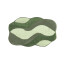GRUND Badteppich-Serie CARMEN, Farbe grün