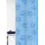 GRUND Textil Duschvorhang MARA, weiß/blau, Größe 180x200 cm