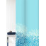 GRUND Textil Duschvorhang REEF, weiß/blau, Größe 180x200 cm
