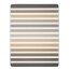 Wohndecke Horizon mehrfarbig, mit Ziersticheinfassung, Größe 220x240 cm