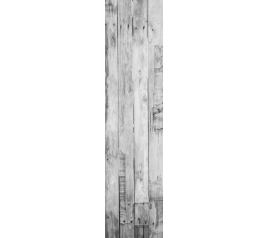 VISION S Schiebegardinen Set 6er LIZZA, halbtransparent, Höhe 260 cm, grau