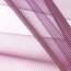 VISION S Schiebevorhänge Set 6er PACOLIA, halbtransparent, Höhe 260 cm, pink