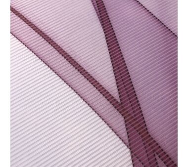VISION S Schiebevorhänge Set 3er PACOLIA, halbtransparent, Höhe 260 cm, pink