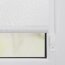 Lichtblick Rollo Klemmfix, ohne Bohren, blickdicht, Drops - Farbe weiß-transparent