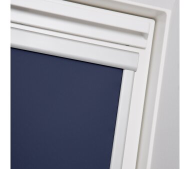 Lichtblick Dachfensterrollo Skylight, Thermo, Verdunkelung - blau 97,3 x 116 cm (S08) (B x L)