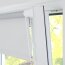 LIEDECO Klemmfix-Rollo Verdunklung mit Thermobeschichtung, verspannt - Farbe weiß