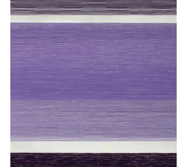 Lichtblick Duo-Rollo Klemmfix, ohne Bohren - violett-lila-weiß, BxH 45x150 cm