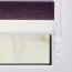 Lichtblick Duo-Rollo Klemmfix, ohne Bohren - violett-lila-weiß, BxH 60x150 cm